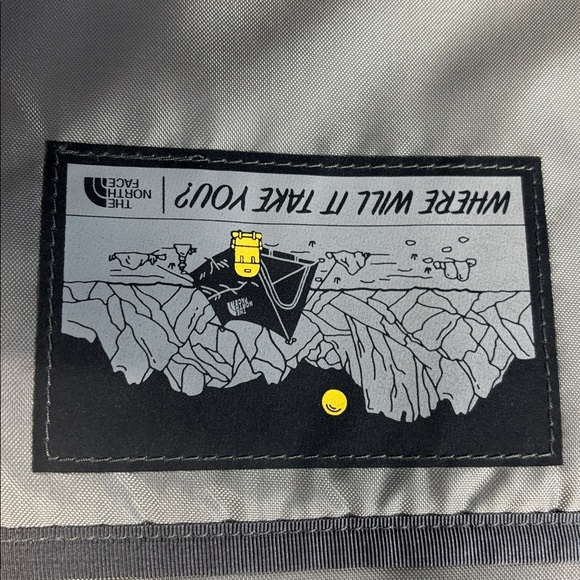 The North Face Ground Work adjustable Black Backpack with embroidered Logo - Picture 11 of 15